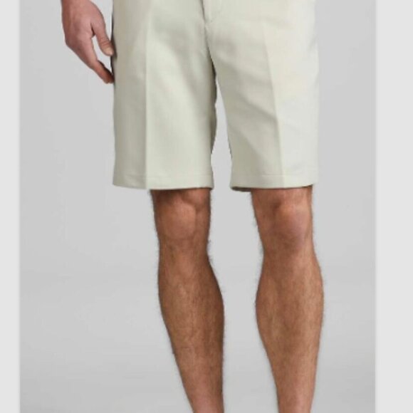 Jos A. Bank Traveler Collection Tailored Fit Performance Shorts - colour: stone - Picture 2 of 3